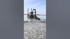 YSCSD350 Festkörperkapazität 360 cbm/h hydraulische Saugbagger in Betrieb